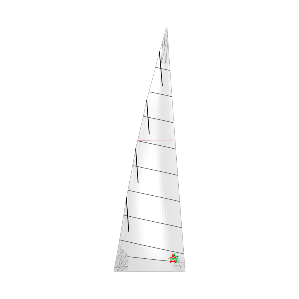 GRAND VOILE pour Mât à Enrouleur Cross Cut